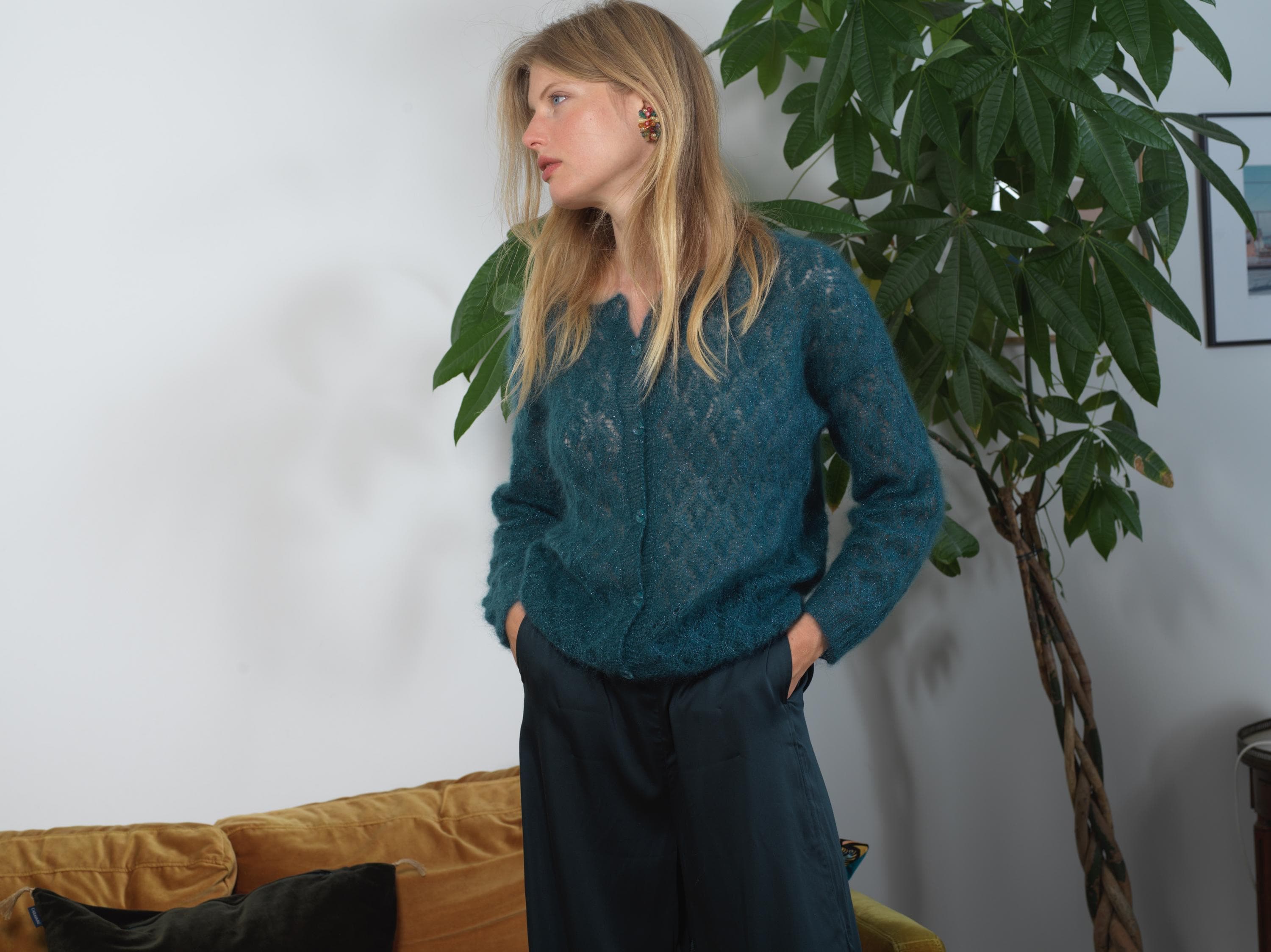 Annyblatt Justine cardigan kit maglia dubai taglia M