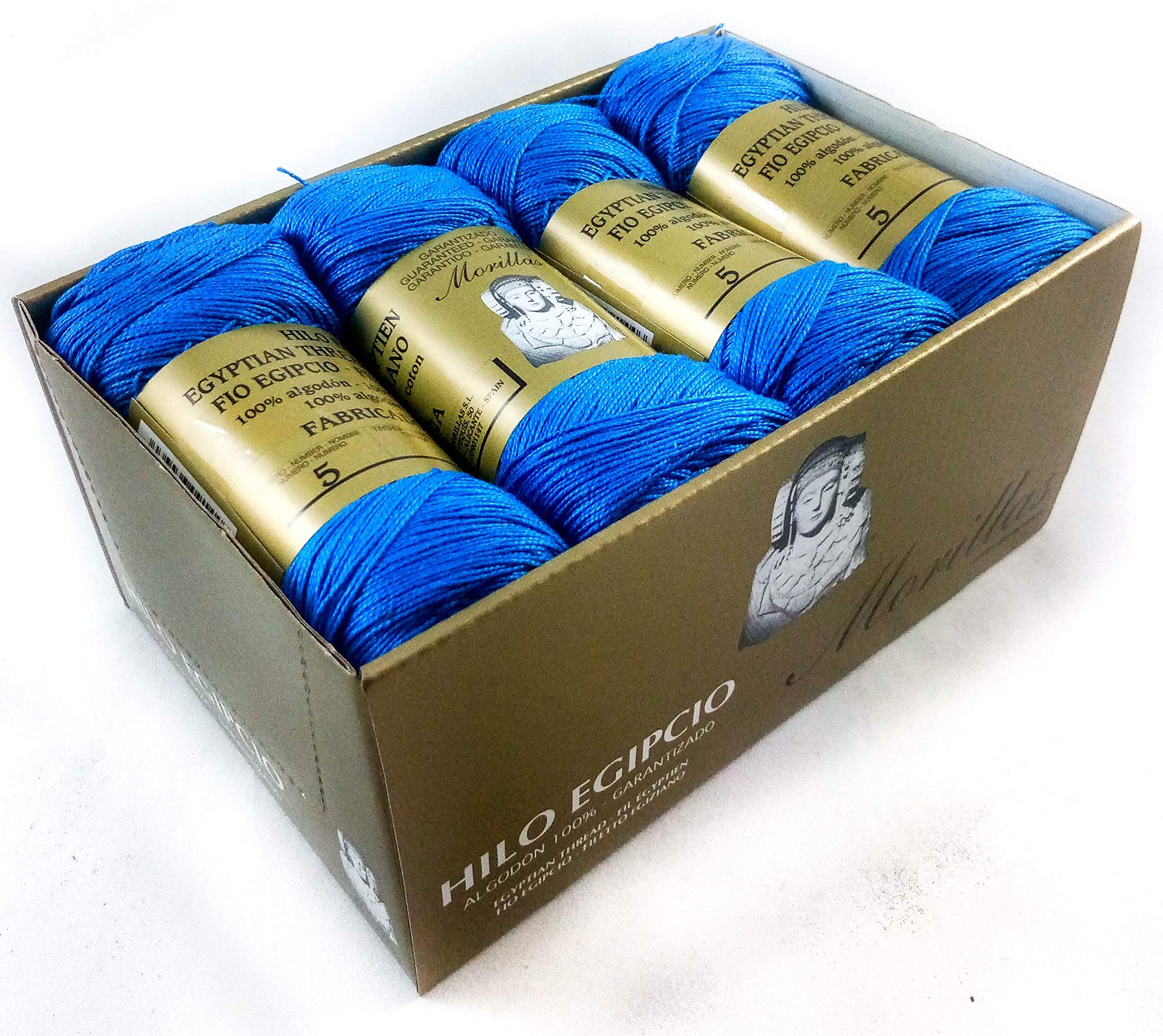 Morillas Zepelines Ne 5/2 cotone blu 14 8x75 g