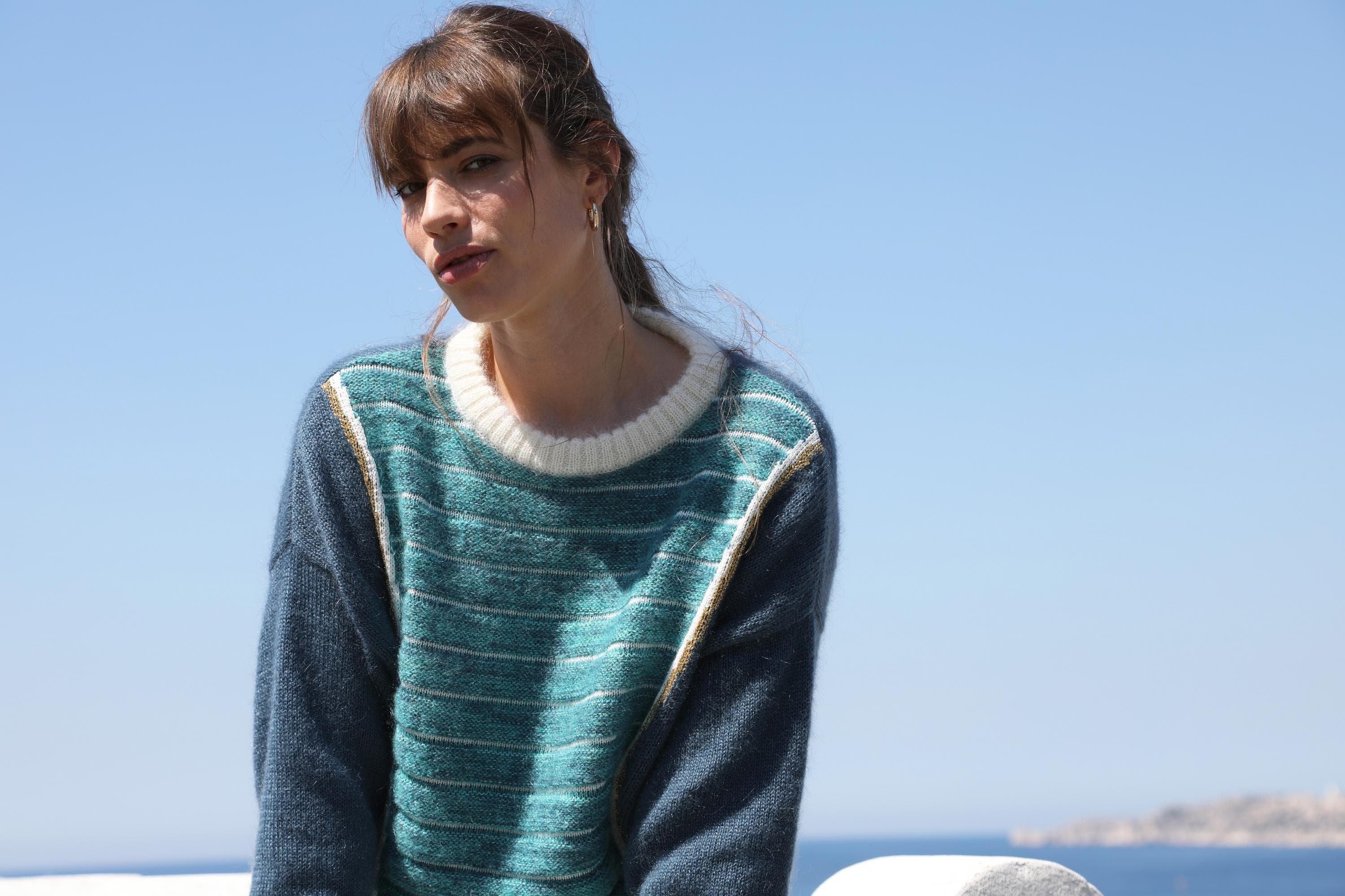 Annyblatt Petra pullover mohair seta Tahiti XS