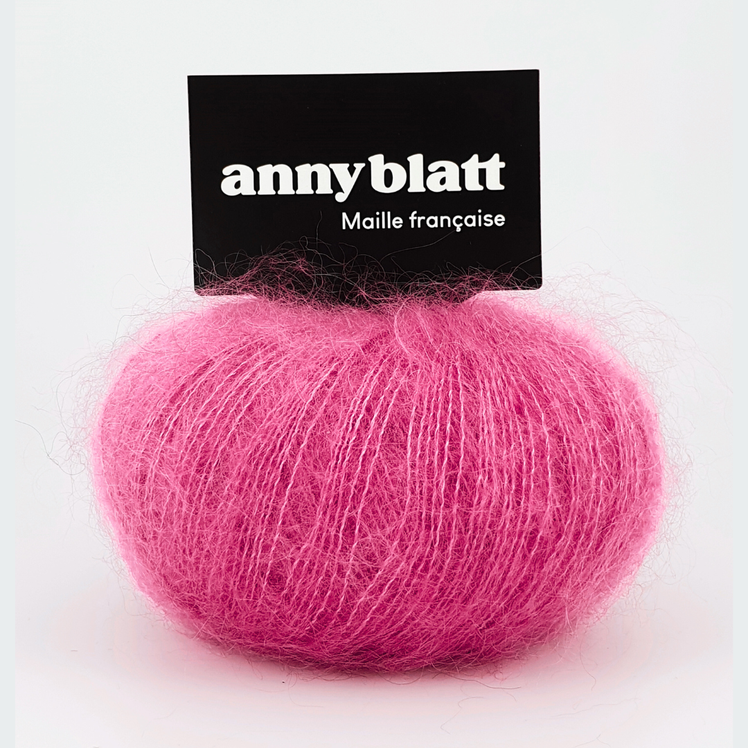 Anny Blatt Tina kit maglia collo alto mohair