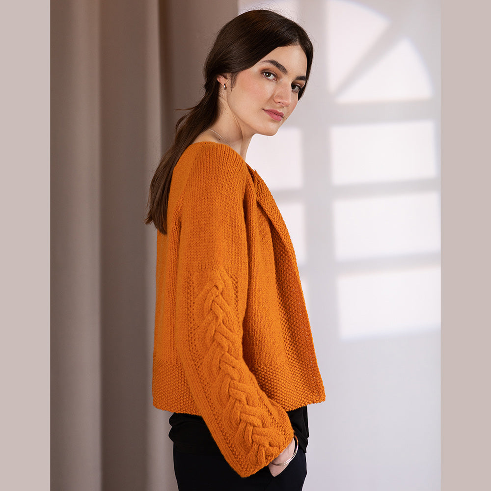 Pascuali Tenpa Cardigan schema maglia cropped