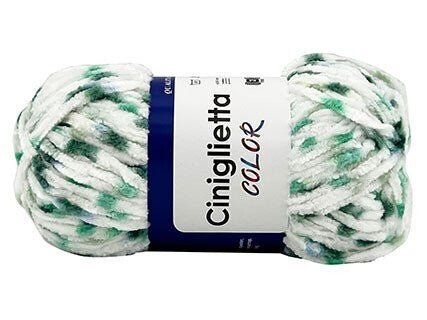 Il Filo di Arianna Ciniglietta Color filato ciniglia 50 g melange