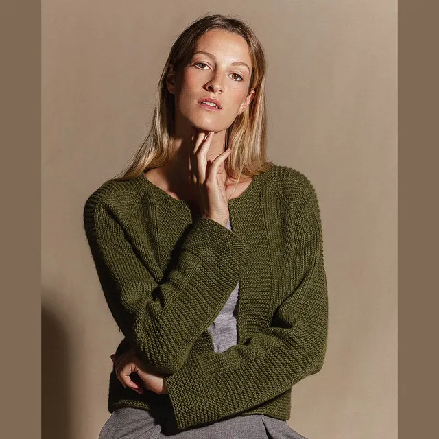 Pascuali Venja Cardigan schema maglia cashmere