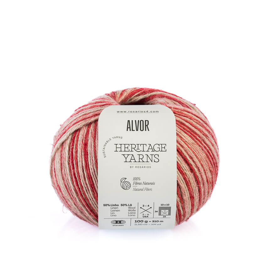 Rosarios4 Alvor Print filato primaverile multicolore