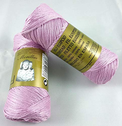 Morillas Zepelines Ne 12/2 filo cotone 2x75 g lilla 7 mercerizzato