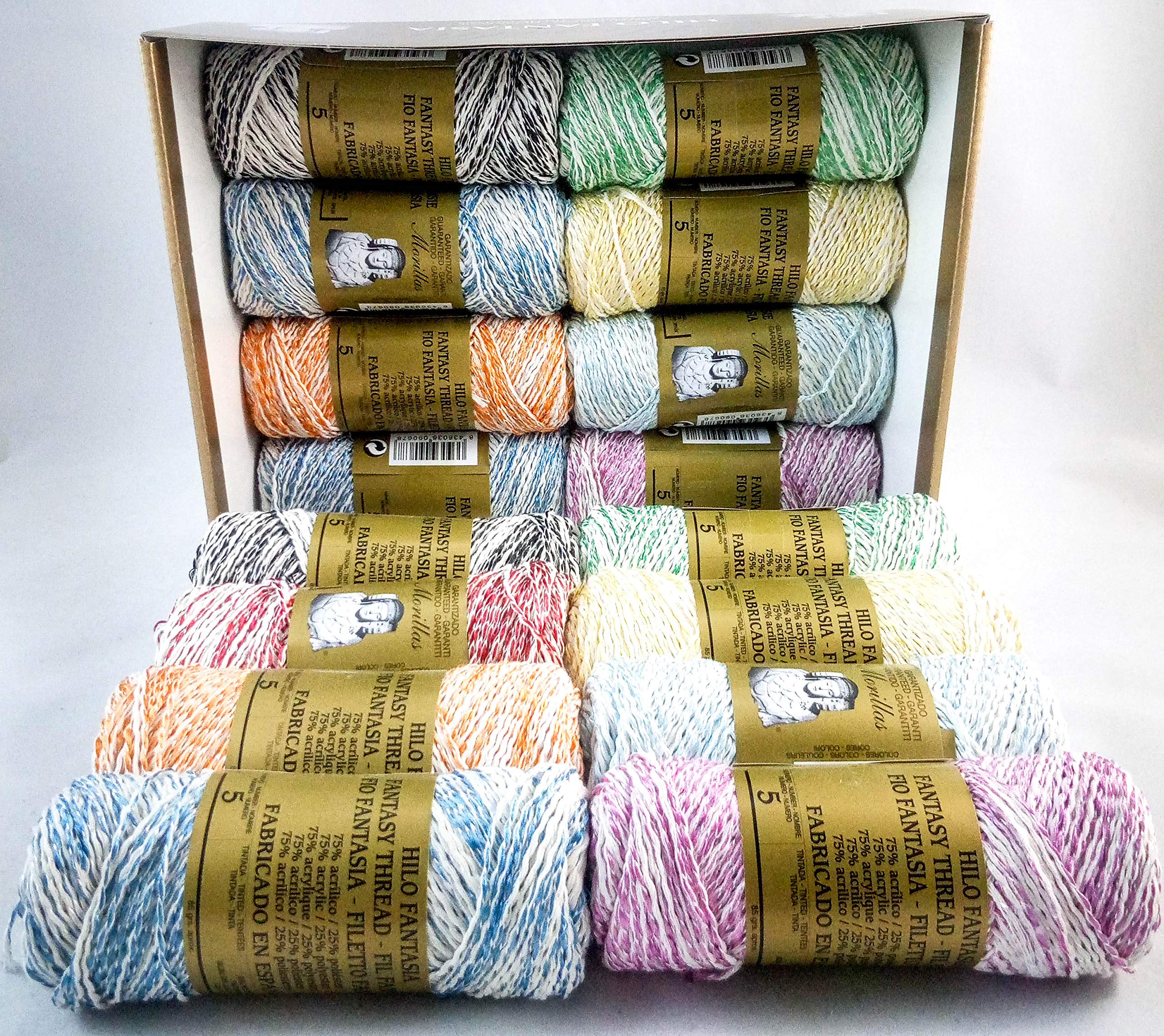 Morillas Zepelines n.5 Happy filato fantasia 16x85g multicolor
