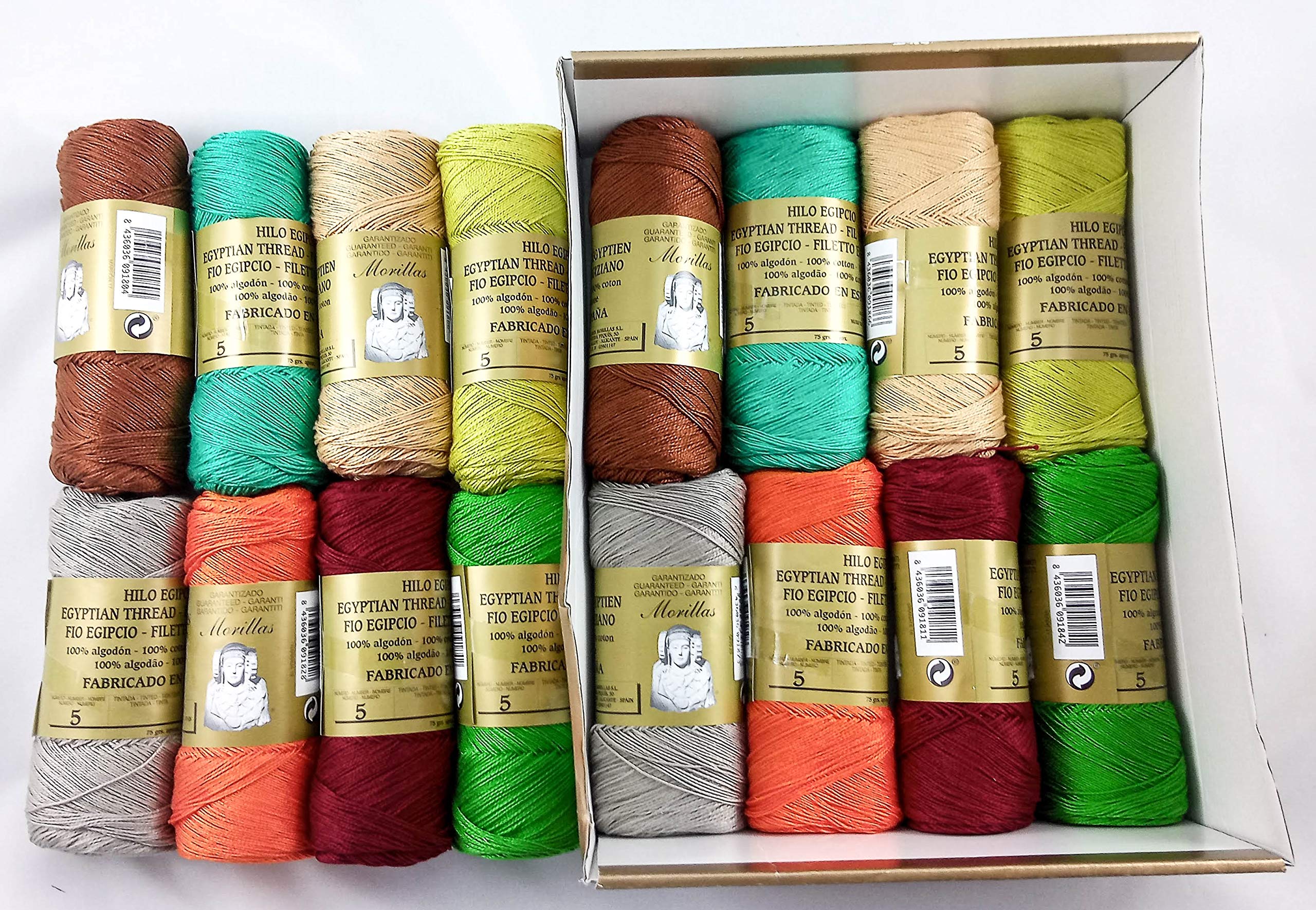 Morillas Zepelines Ne 5/2 cotone perlato serie 3 16x75g