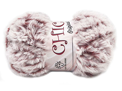 Il Filo di Arianna Chic filato pelliccia bianco 01 100 g pelo lungo