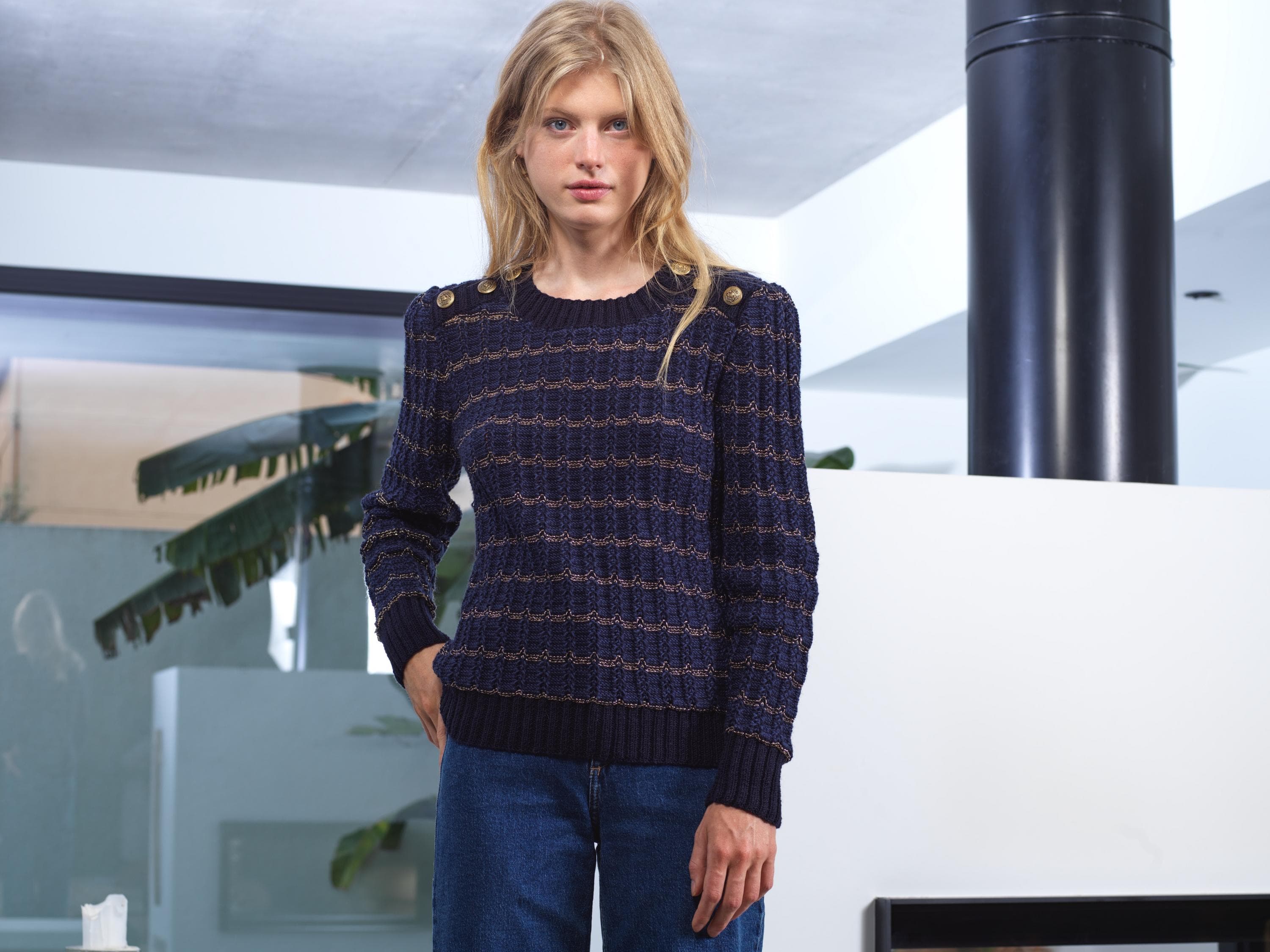 Anny Blatt Salma kit maglia merino extrafine