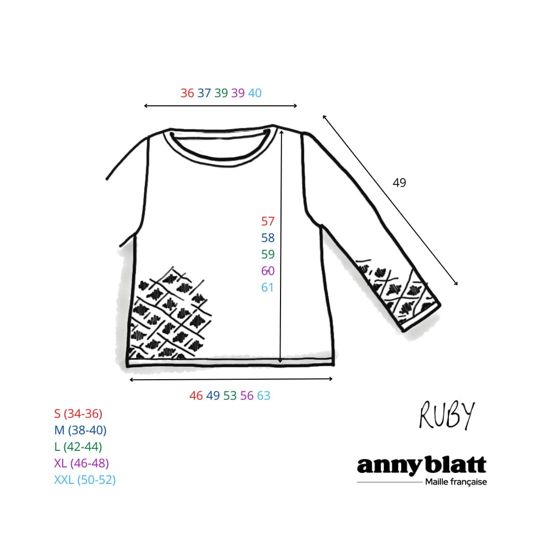 Anny Blatt Ruby kit uncinetto cotone