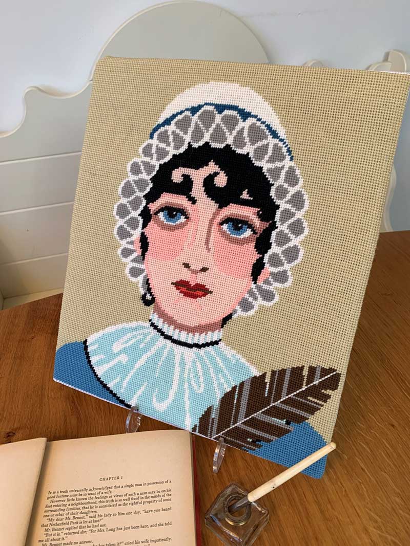 Appleton Bros. Jane Austen kit arazzo lana