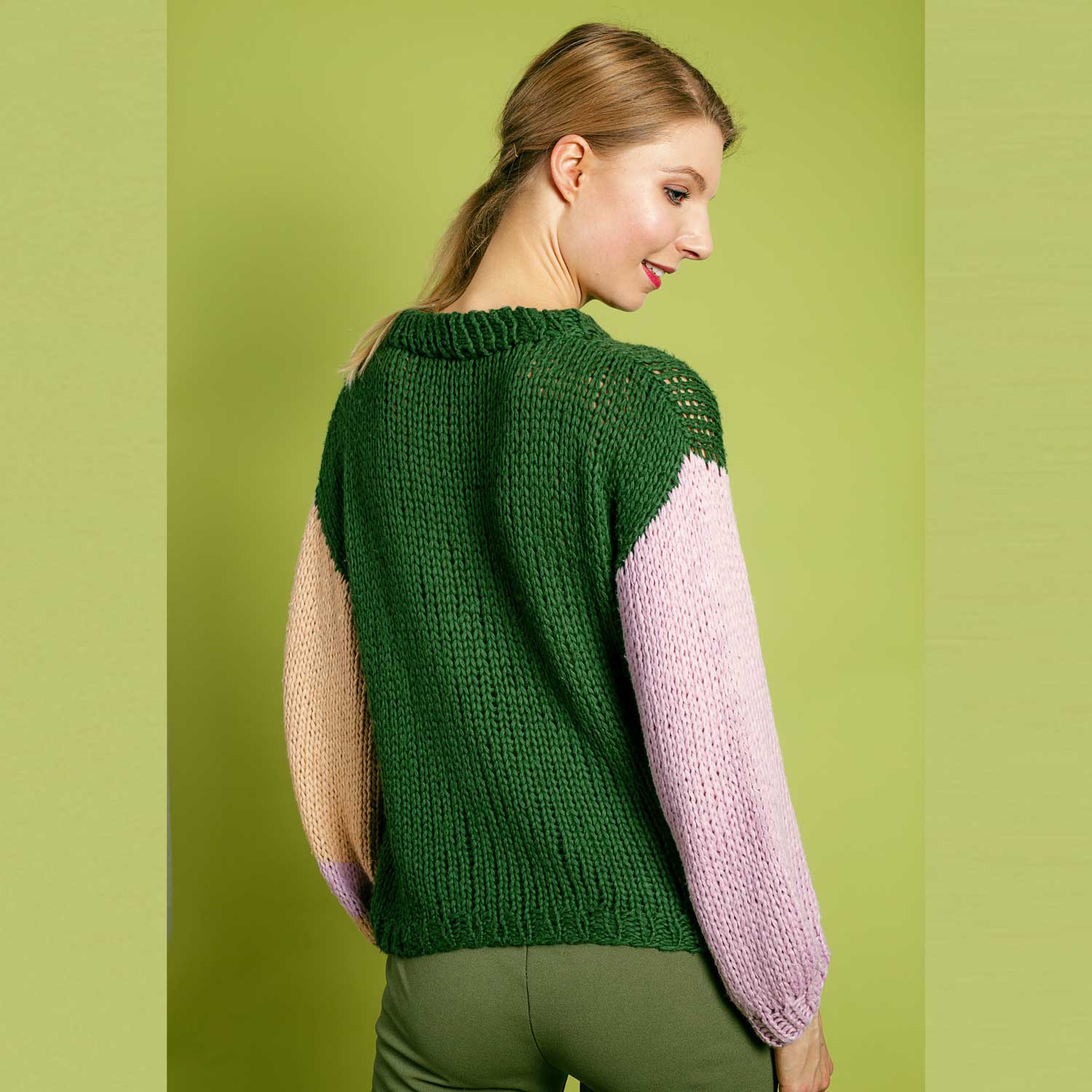 Pascuali Forest Candy Pullover schema maglia PDF cotone