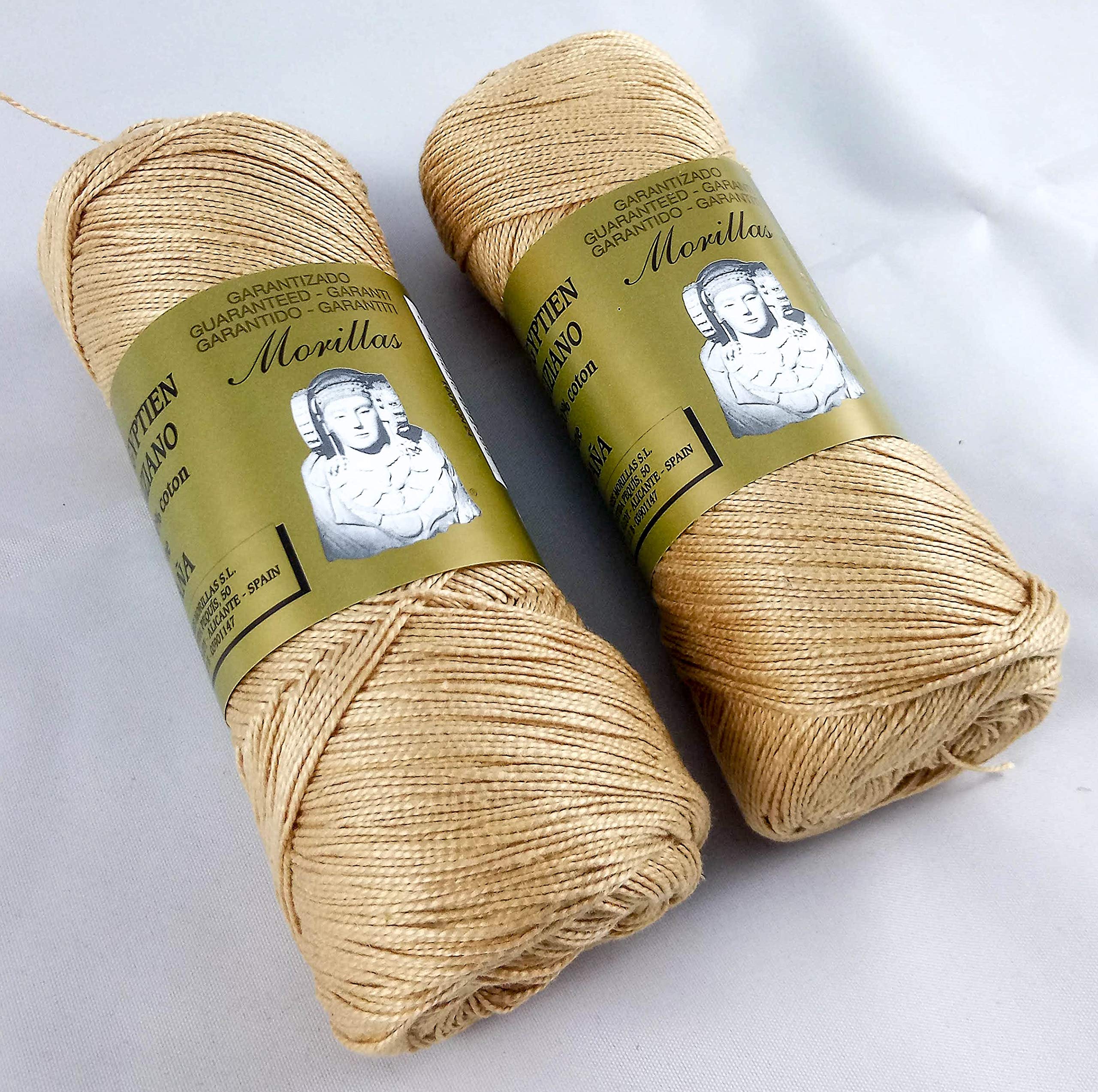 Morillas Zepelines Ne 5/2 Filo Cotone Marrone 2x75 g