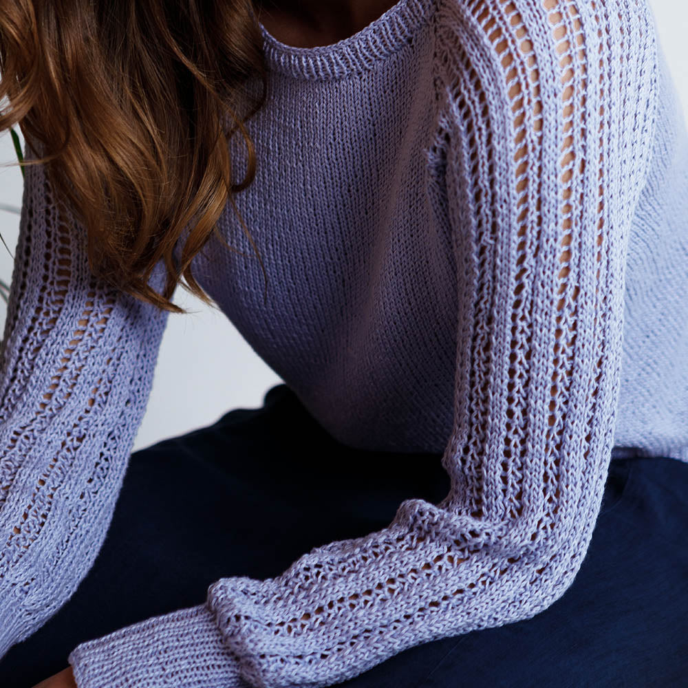 Pascuali Karla Pullover schema maglione cotone estivo