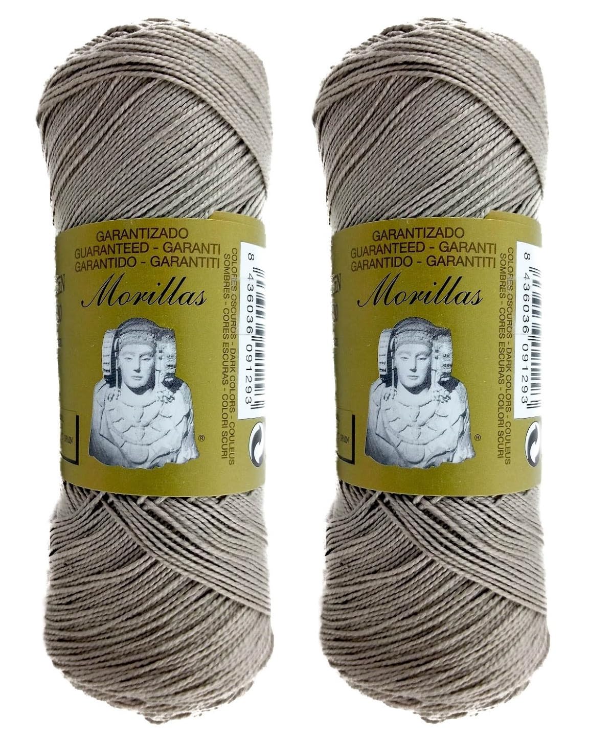Morillas Zepelines Ne 5/2 cotone perlé arancione 19 2x75 g