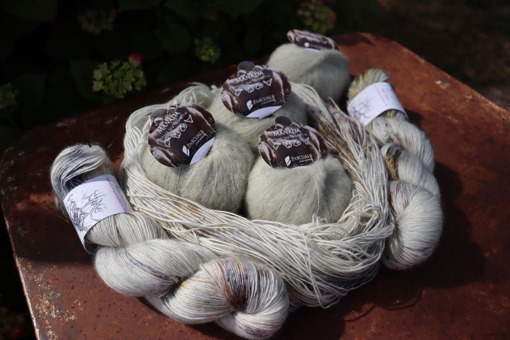 Pascuali Manada filato mohair yak seta