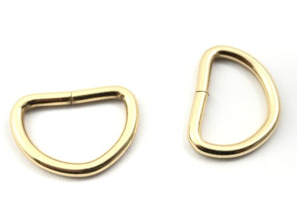 Il Filo di Arianna Passanti Metallici anelli metallo oro 6 pezzi