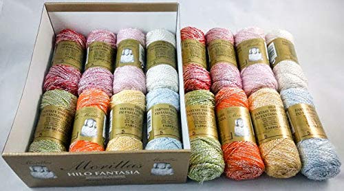Morillas Zepelines Bombilla N.5 filato 16 gomitoli lurex