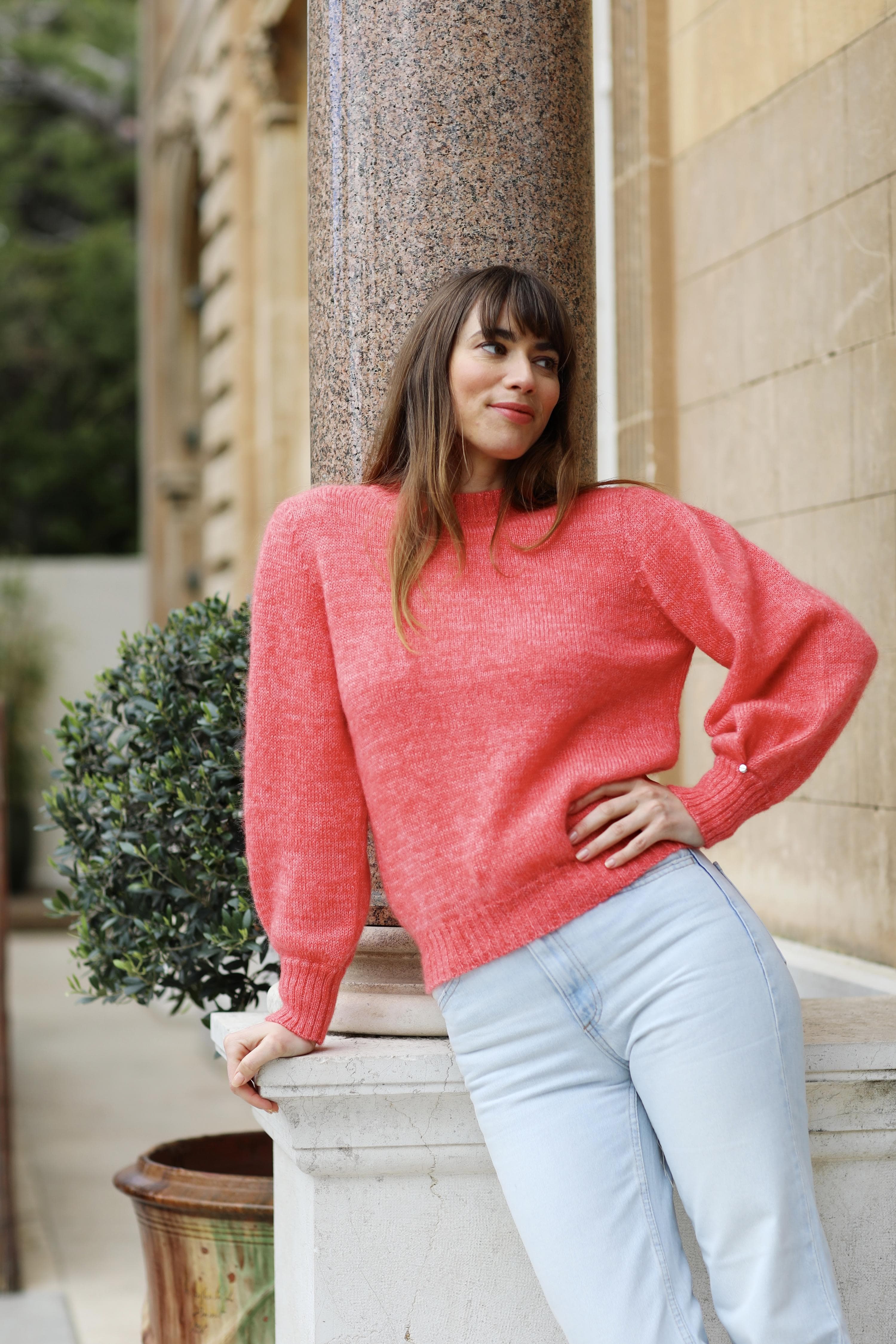 Anny Blatt Alix kit maglia mohair chiné M
