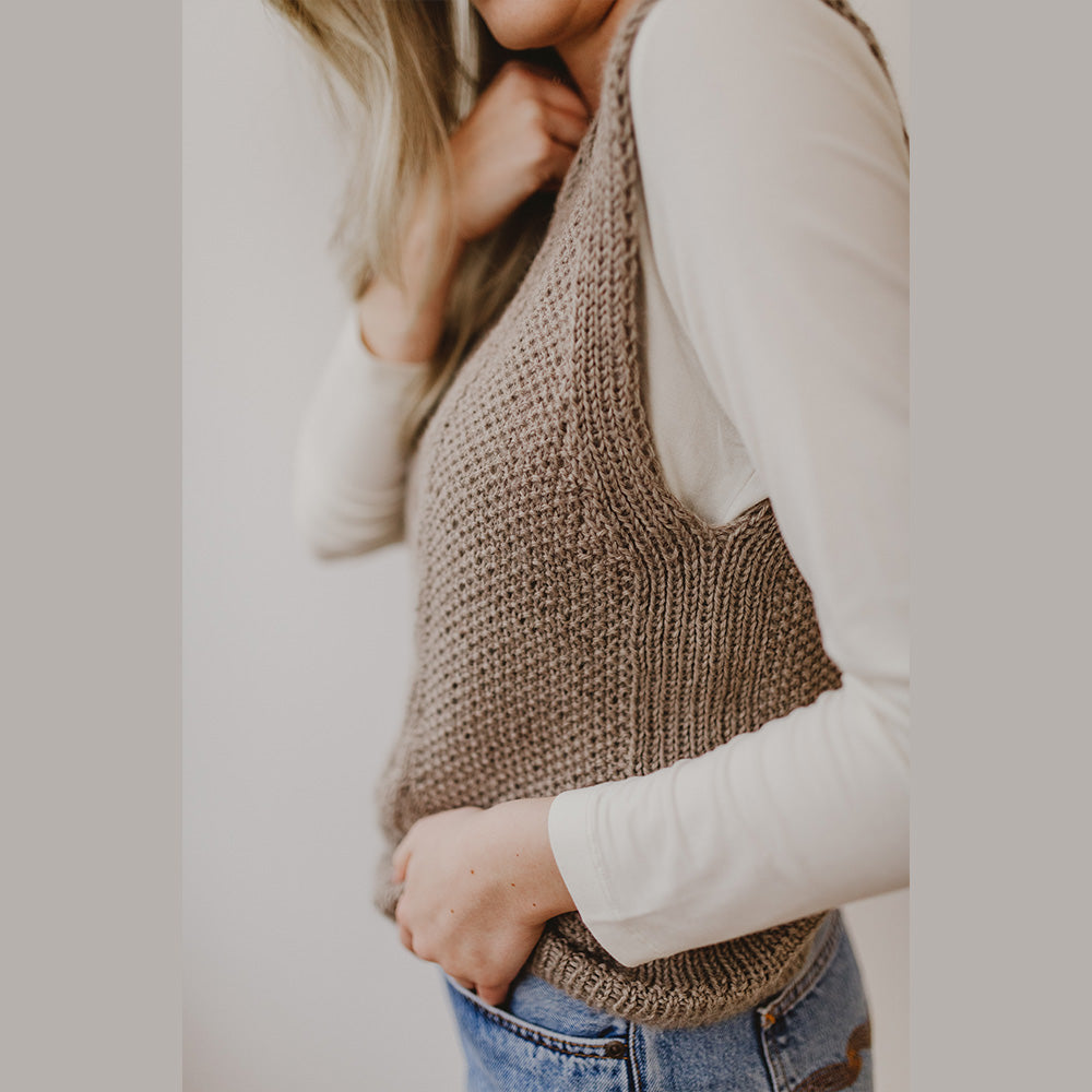 Pascuali Amaya Slipover schema gilet traforato