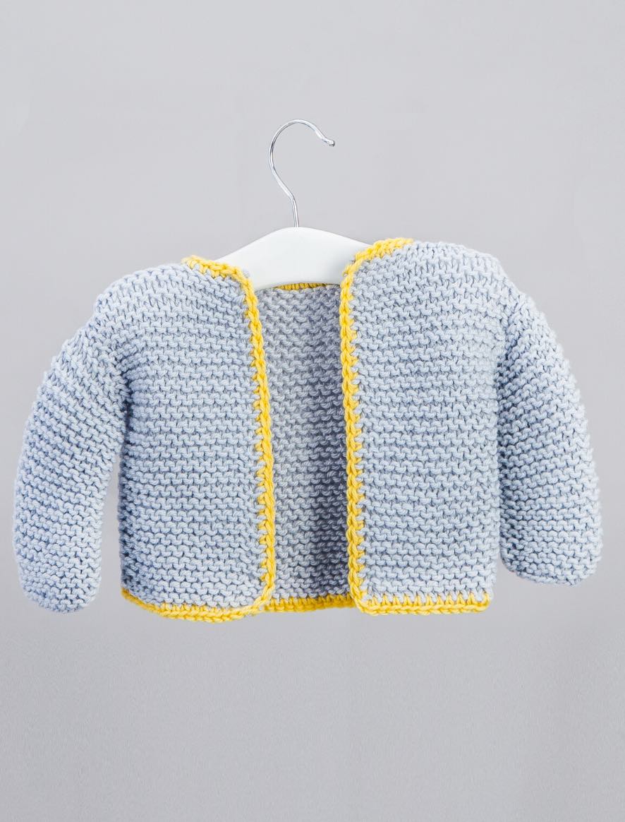 Rosarios4 60 Golfino Cuffia Scarpine schema maglia neonato