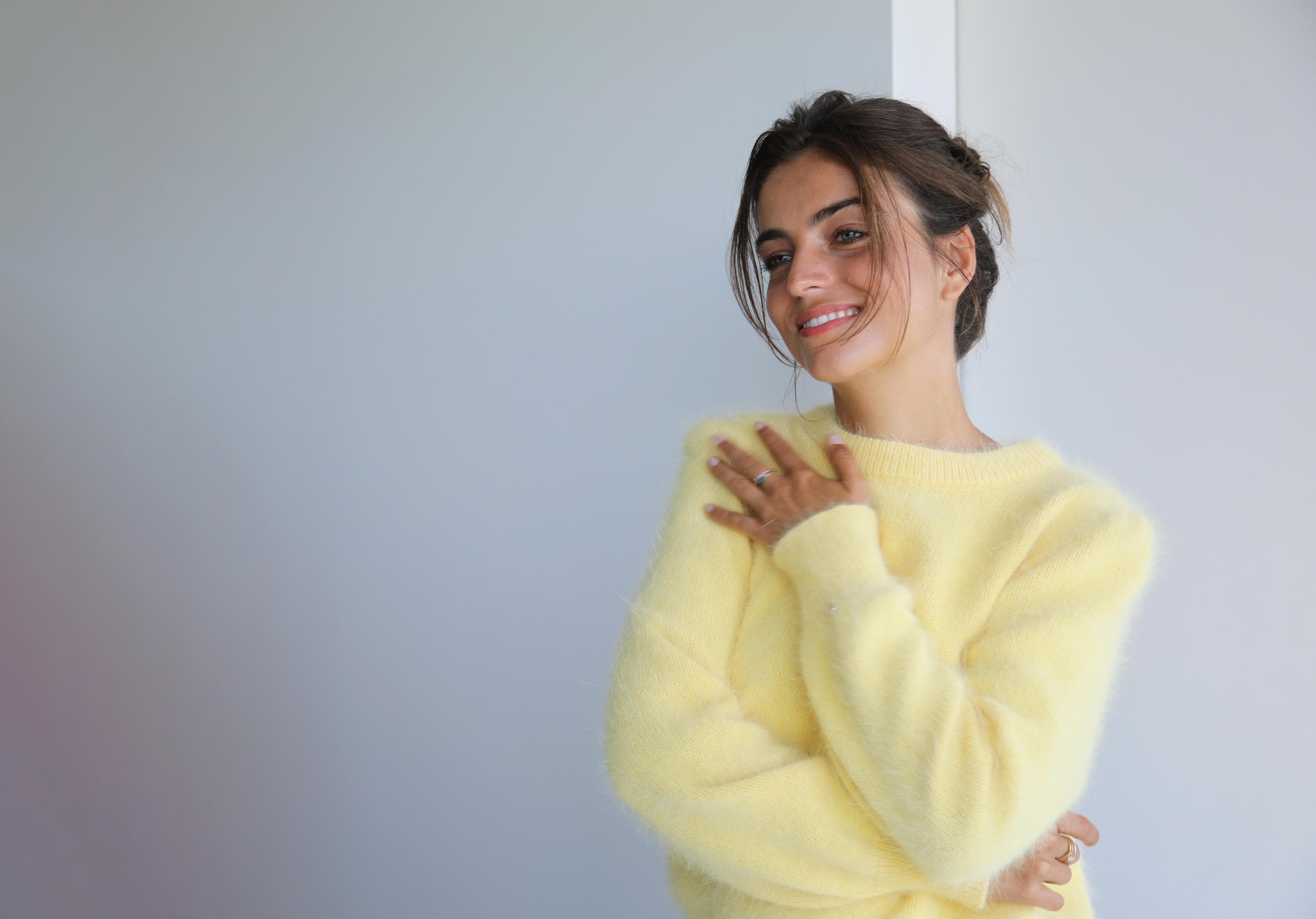 Anny Blatt Tina maglione girocollo fibre naturali