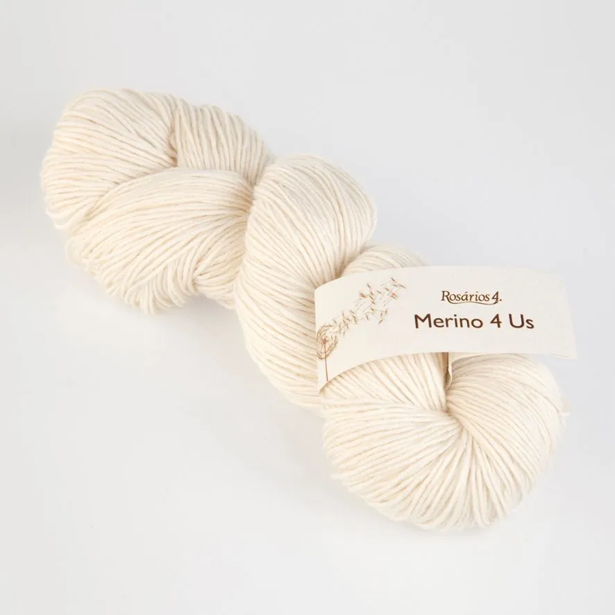 Rosarios4 Merino 4 US filato da tingere