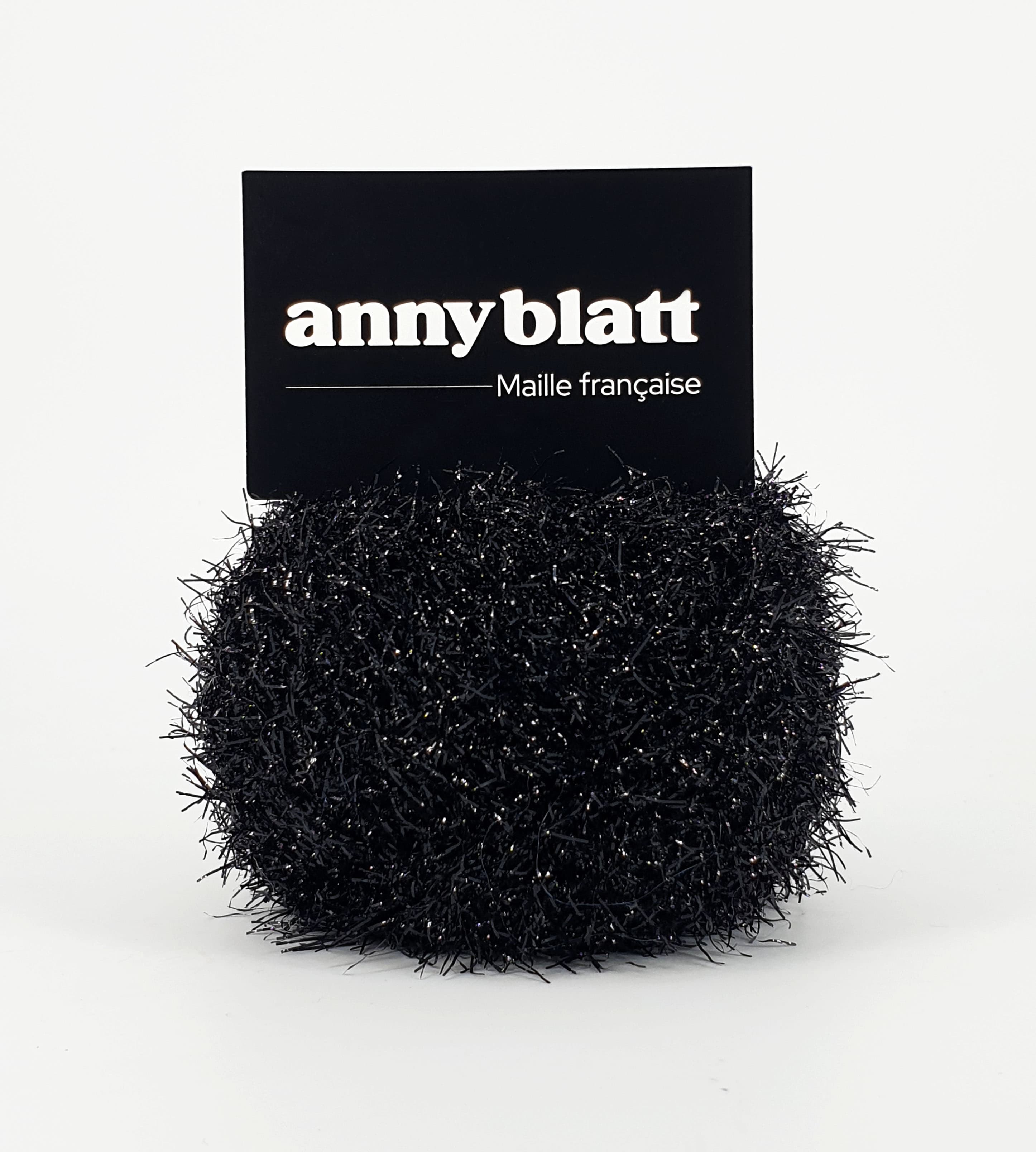 Anny Blatt Muguet gomitolo fantasia brillante nero