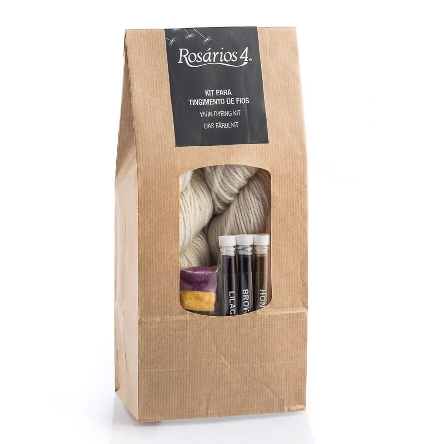 Rosarios4 Kit Tingimento kit tintura filati lana