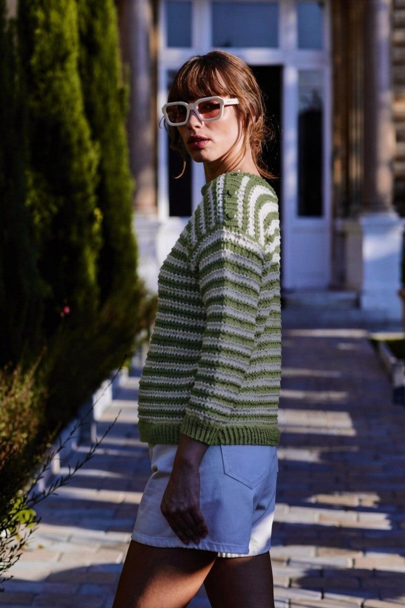 Anny Blatt Riviera Holly kit maglia cotone