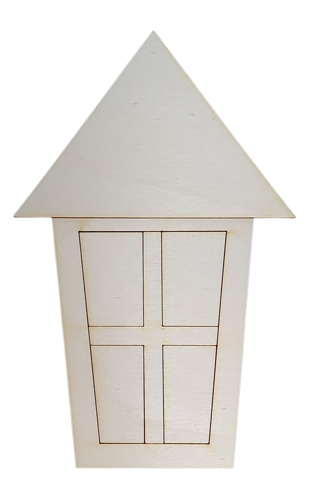 Il Filo di Arianna SFL248B sagoma legno lanterna h 17 cm
