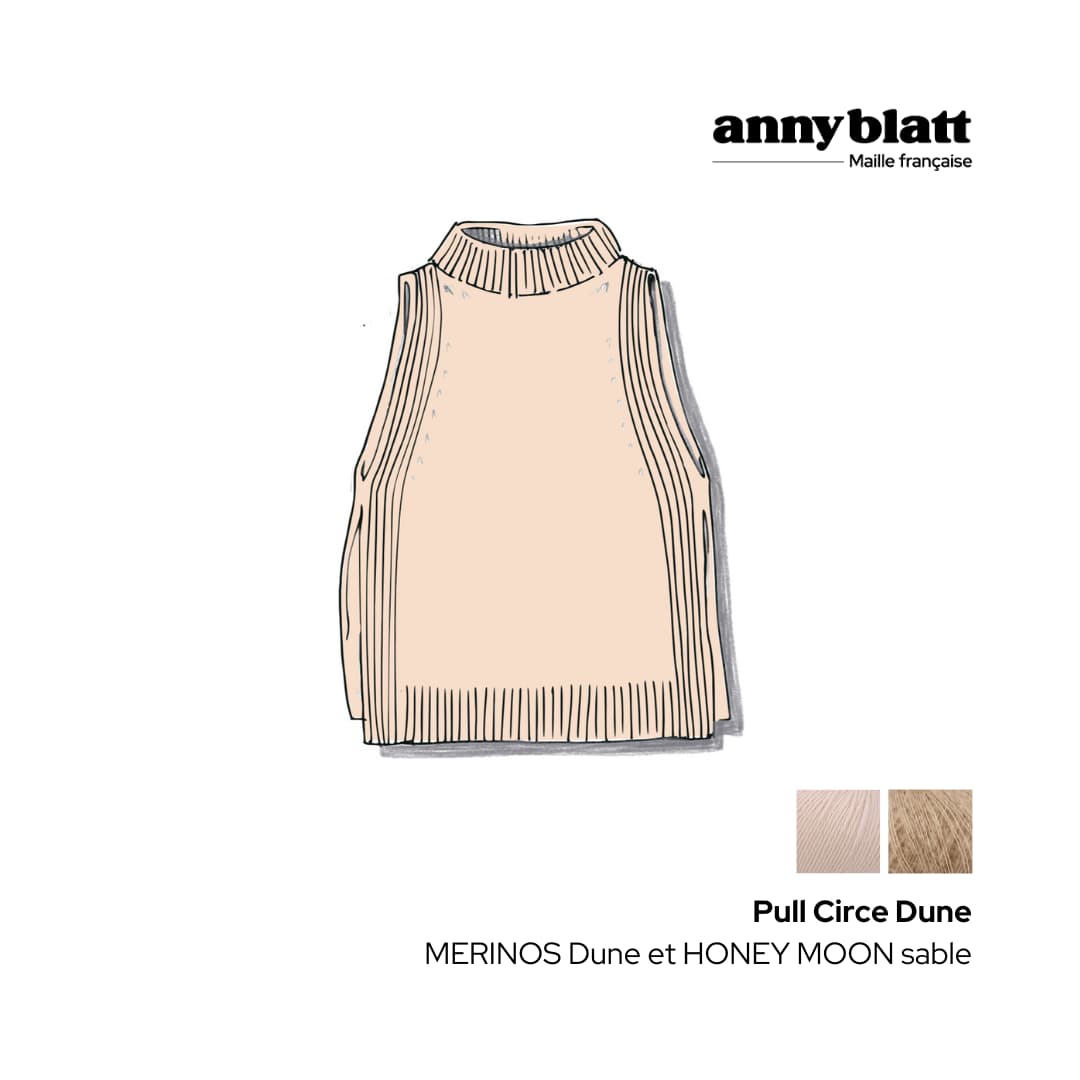 Annyblatt Circe kit maglia gilet merino mohair