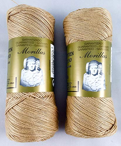 Morillas Zepelines Ne 5/2 Filo Cotone Marrone 2x75 g