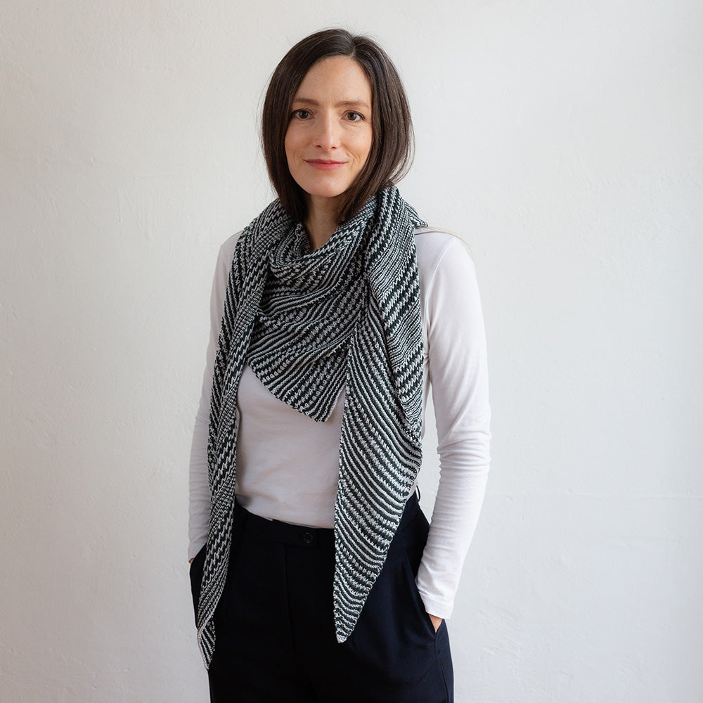 Pascuali Ocean Dive Shawl schema maglia scialle triangolo