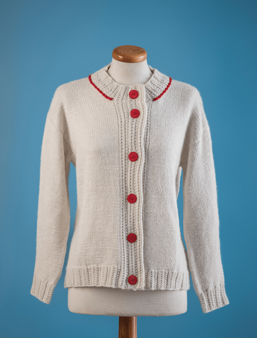 Rosarios4 378 Coração de Viana schema maglia donna