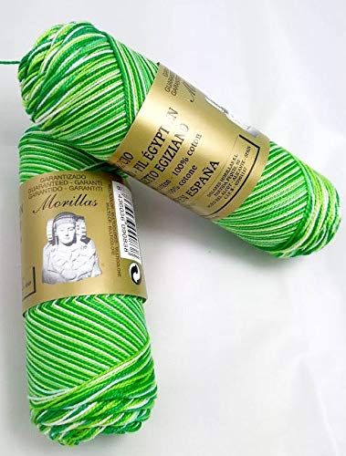 Morillas Zepelines Ne 5/2 filo cotone 2x75 g verde 26 mercerizzato