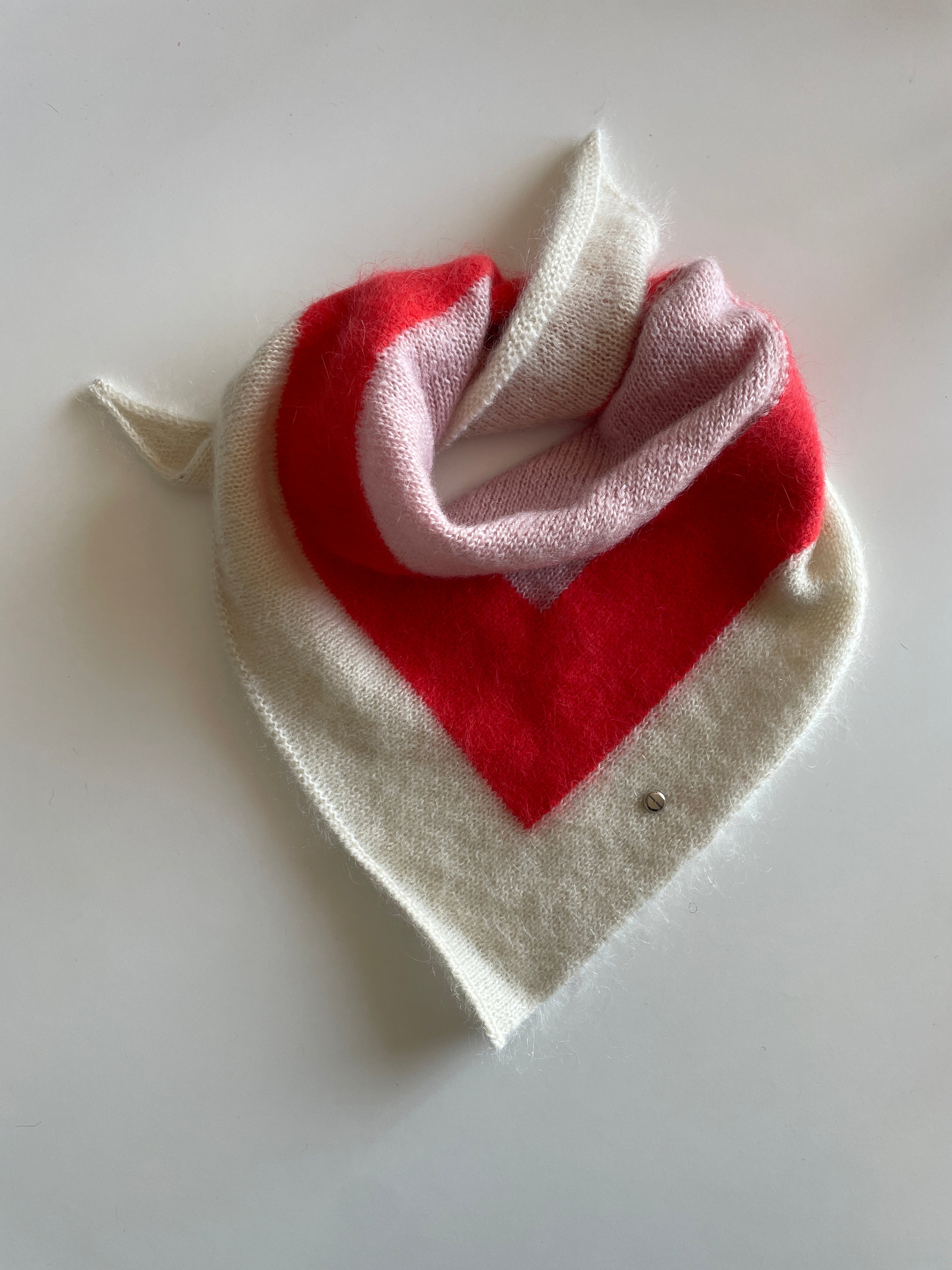 Anny Blatt Bandana scaldacollo lana mohair seta