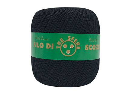 Il Filo di Arianna Filo di Scozia 12 cotone uncinetto bianco 100 g