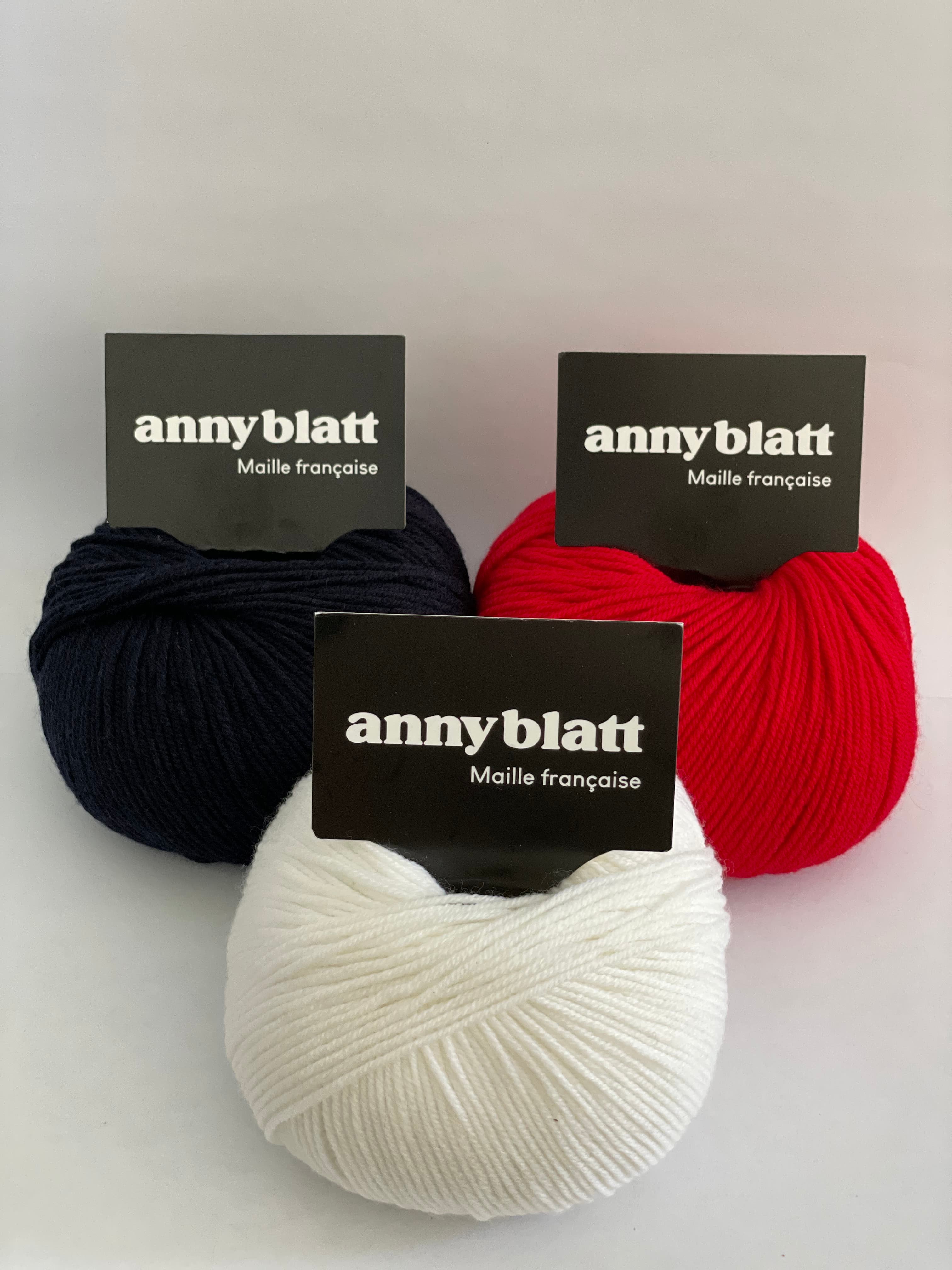 Annyblatt Jasmin cardigan neonato kit lana Taglia 1