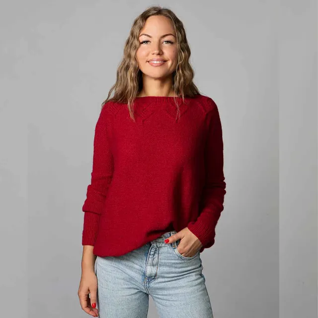 Pascuali Peggy maglione schema maglia aran