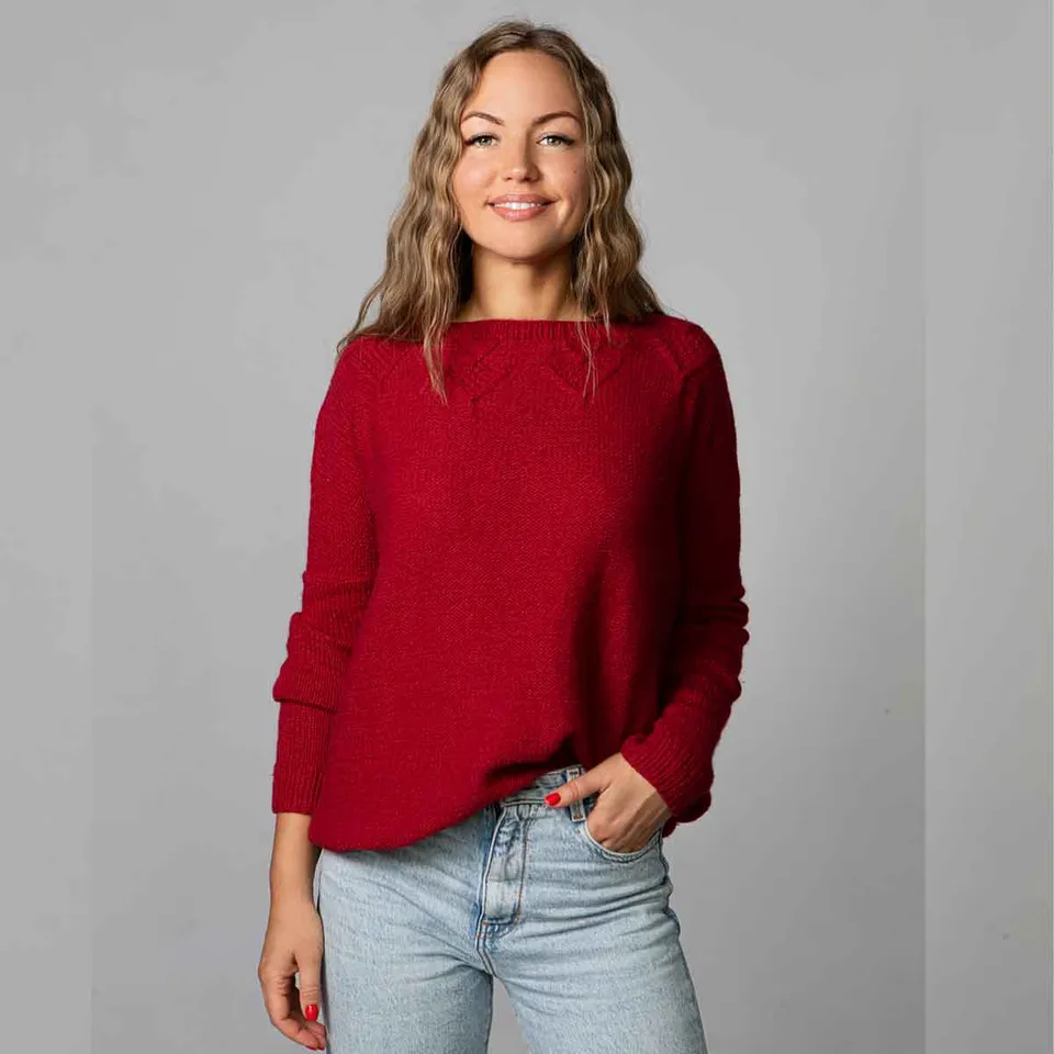 Pascuali Peggy maglione schema maglia aran
