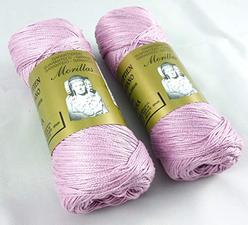 Morillas Zepelines Ne 12/2 filo cotone 2x75 g lilla 7 mercerizzato