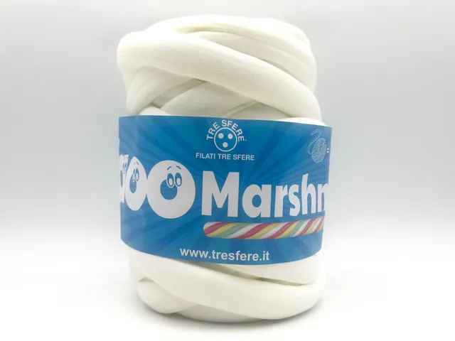 Il Filo di Arianna Waoo Marshmallow filato gigante avorio 01
