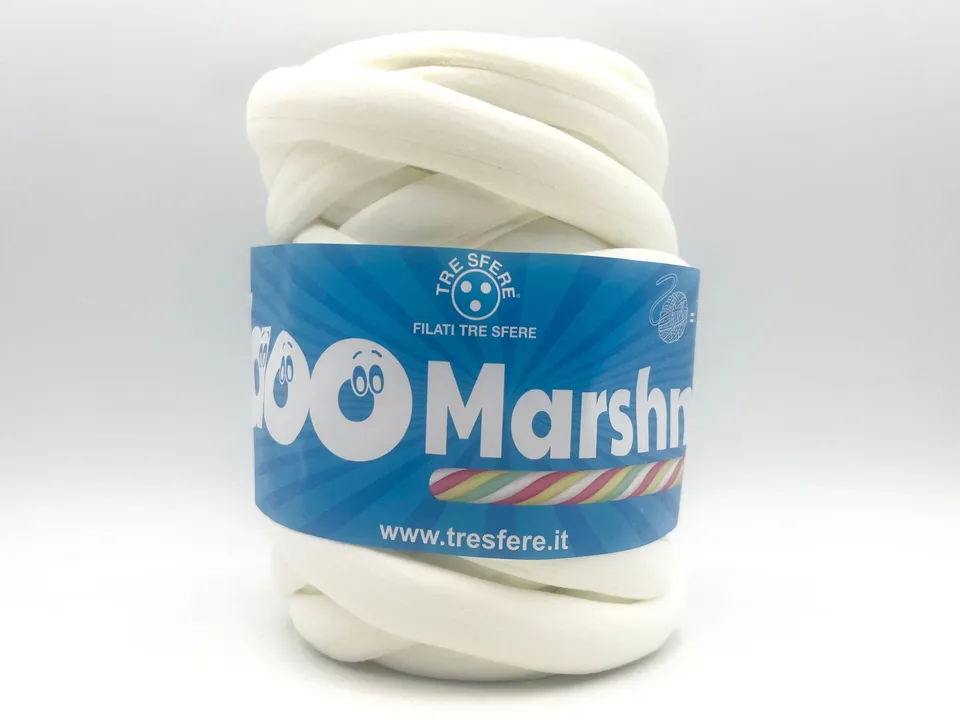 Il Filo di Arianna Waoo Marshmallow filato gigante avorio 01
