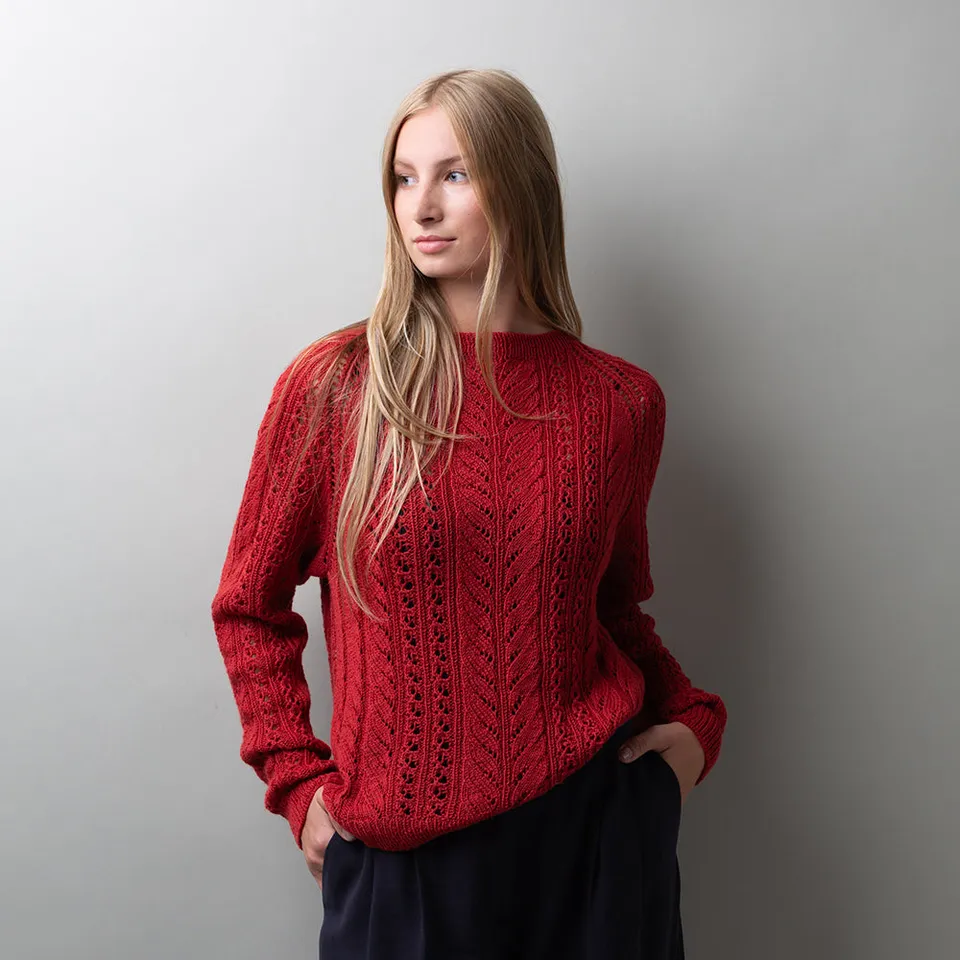 Pascuali Lace Flow Sweater schema maglia traforato