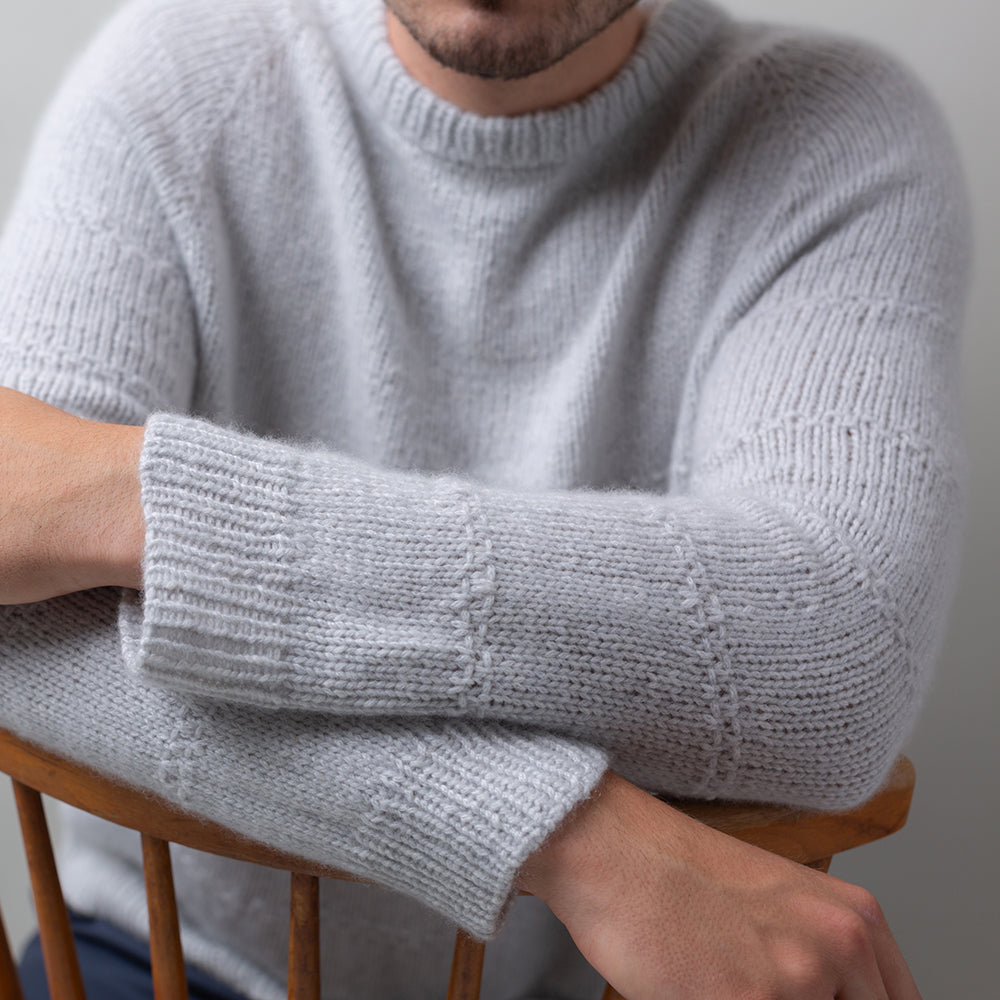 Pascuali Air Stitch Sweater Schema Maglia Raglan Top Down