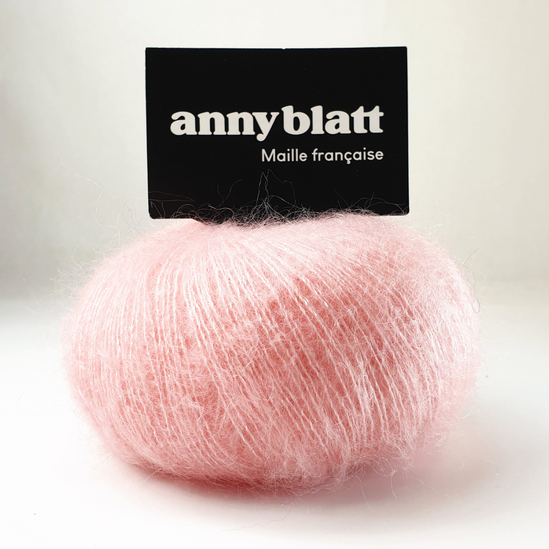 Anny Blatt Tina kit maglia collo alto mohair