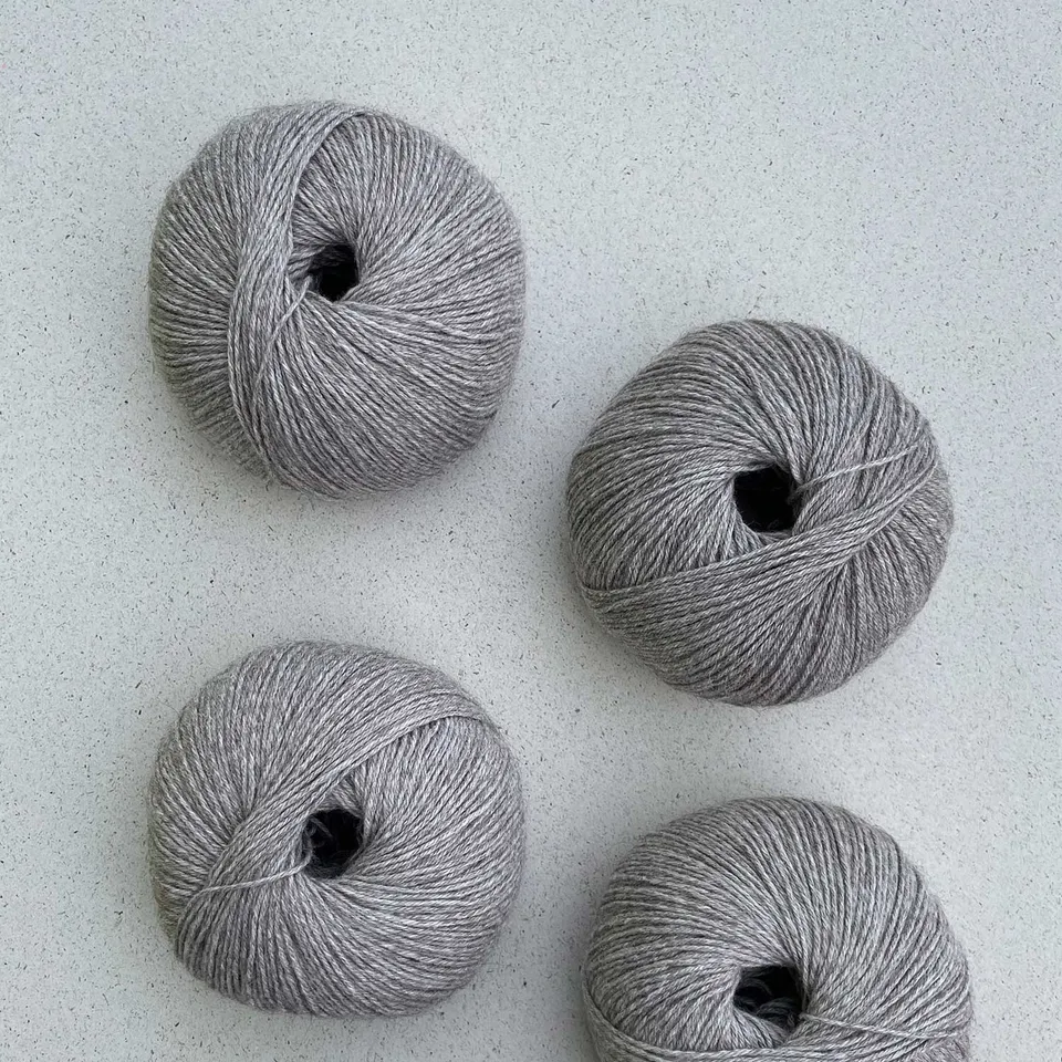Pascuali Puno filato cotone alpaca Birch tree 20 naturale