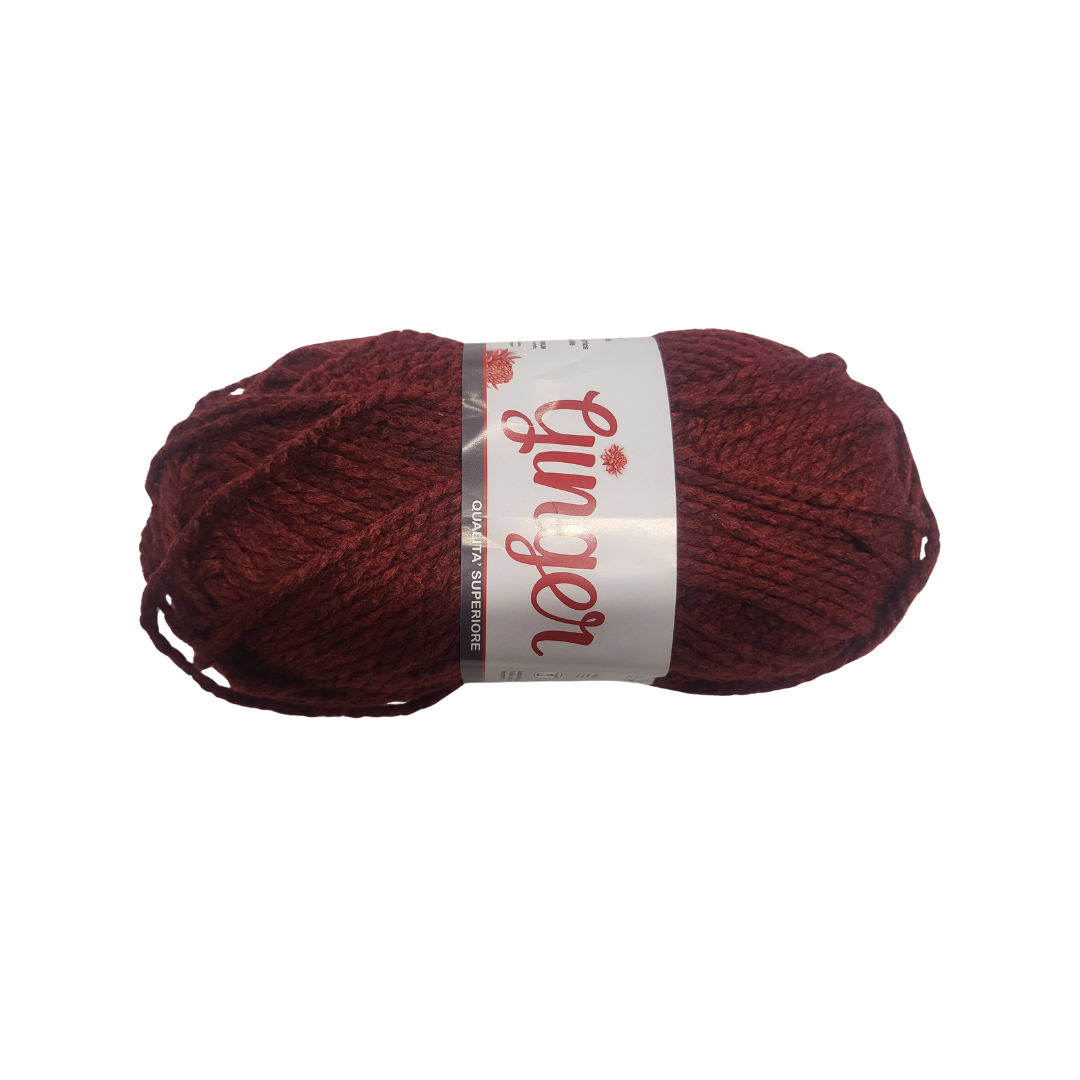 Il Filo di Arianna Ginger filato acrilico 100 g ginger amaranto