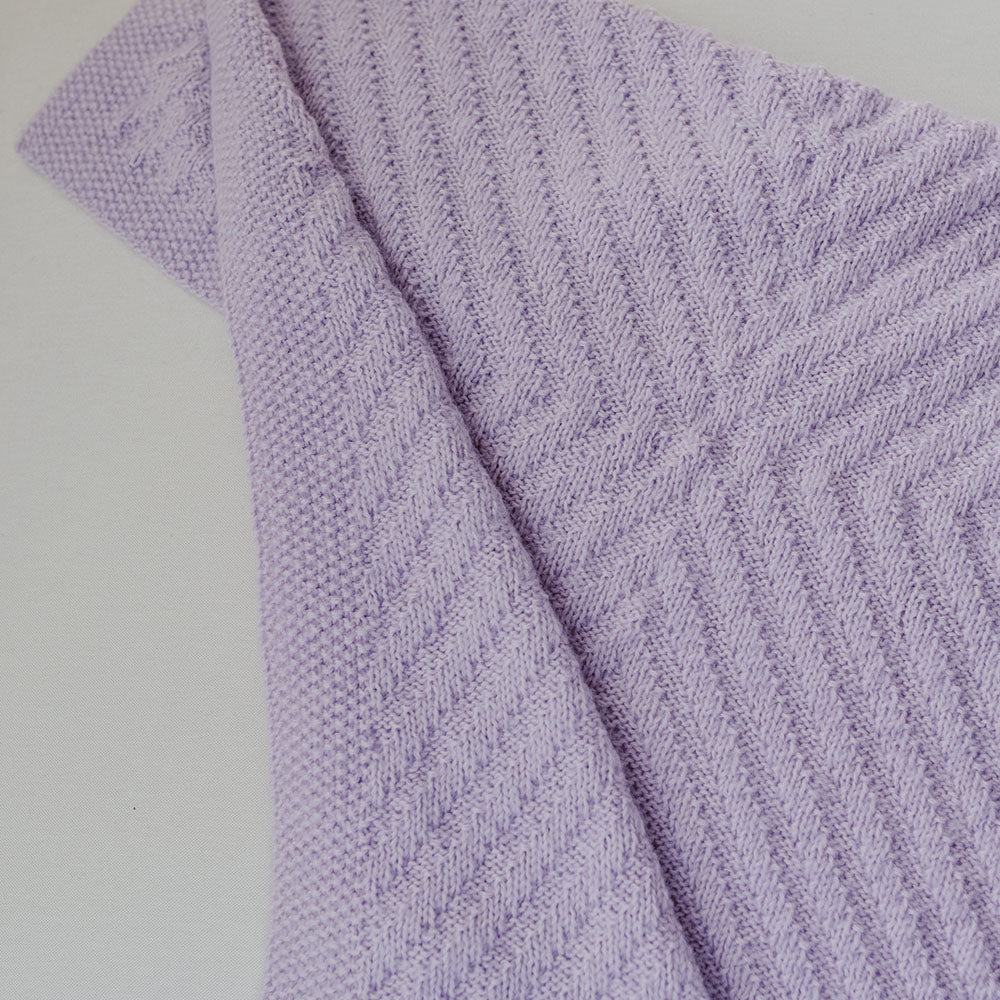 Pascuali Billy Blanket schema maglia coperta neonato 80x100